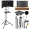 Ramzi Microphone Stand with Isolation Shield