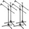 Sherr 2 Pcs Adjustable Microphone Mic Stands Bulk, Mic