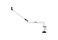 Shure Sh-Broadcast2 Low-Profile Articulating Desktop Mic Boom Stand - White