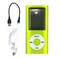 Flylin MP3 Player, Portable Multifunctional MP3 Digital Music Player, Green