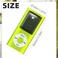 Flylin MP3 Player, Portable Multifunctional MP3 Digital Music Player, Green