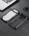 Oatsbasf Metal Bumper Case for Iphone Air Aluminum Frame Slim Fit Black