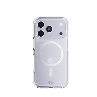 Tech21 Evocrystal with Magsafe for Apple Iphone 17 Pro Metallic Silver