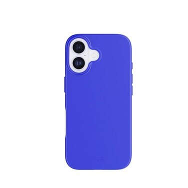 Tech21 Evolite Case for Iphone 17 Electric Blue Slim Protective Case Impact Protection Wireless Charging Compatible