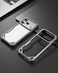 Oatsbasf Metal Bumper Case for Iphone 17 Pro Aluminum Frame Slim Fit