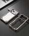Oatsbasf Metal Bumper Case for Iphone 17 Pro Aluminum Frame Slim Fit