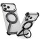 Oatsbasf Minimalist Metal Phone Case for Iphone 17 Pro Case Black