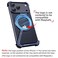 Oatsbasf Minimalist Metal Phone Case for Iphone 17 Pro Case Blue