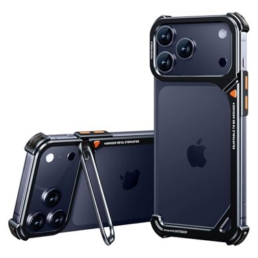 Oatsbasf 9 Case for Iphone 17 Pro Bumper Case Metal