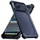 Oatsbasf 9 Case for Iphone 17 Pro Max Bumper Case Metal Blue