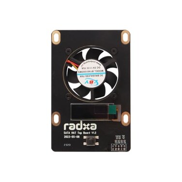 Radxa Penta Sata Hat Top Board, Designed for Penta Sata Hat