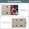ProCase 9-11 Inch Android 15/14 Tablet Case, Stand Cover with Pencil Holder