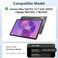 Junfire Protective Case for Lenovo Idea Tab Pro 12.7 Inch 2025, Black