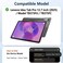 Junfire Protective Case for Lenovo Idea Tab Pro 12.7 Inch 2025, Black