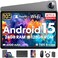 Hasskya Computer Tablets Clearance with Keyboard, 24GB RAM + 128GB ROM Gray