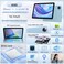 Hasskya Android Tablet 10 Inch, Computer Tablets Gemini AI for Adults, Blue