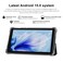 Peicheng Tablet with Protective Case, 7" Ips 1024 600 Android 15.0 Tab PC RAM 8GB(3+5Expand)+ROM 32GB Bluetooth 5.0 Wifi6 2.4G+5G 2MP+5MP Dual Cameras (Black)
