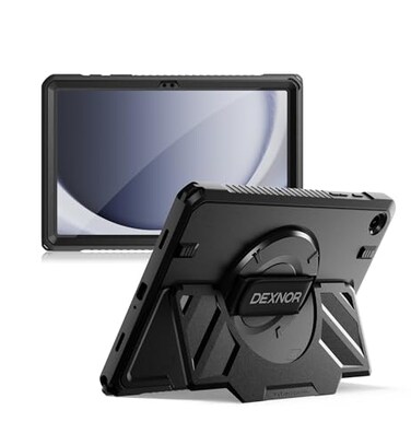 Dexnor Case for Samsung Galaxy Tab A9+ Plus 11" Rugged Extra-Wide Stand