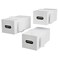 Panpeo USB C Keystone Coupler 3-Pack 10Gbps for Wall Plate