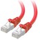 Cable Matters 10Gbps Snagless Shielded Cat 6A Ethernet Cable, 100FT, Red