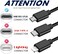 Asobilor Micro USB Charging Cable Compatible with PS4 Controller, PS4 Slim/Pro, Dualshock 4, Xbox One S/X Wireless Controller, Roku Streaming Stick Express Premiere+, Fire Tv Stick (80CM)