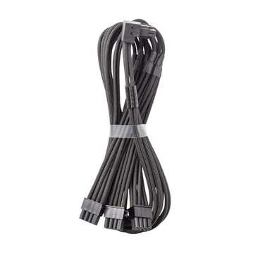 CableMod Pro Modflex 12V-2X6 Pcie Cable for Asus (Black, 3 X 8-PIN, 90 &deg; B)