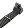 CableMod Pro Modflex Universal 12V-2X6 Pcie Cable (Black, 16P to 16P, 90 &deg;b)
