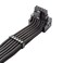 CableMod Pro Modflex Universal 12V-2X6 Pcie Cable (Black, 16P to 16P, 90 &deg;b)