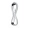 CableMod Pro Modflex Universal 12V-2X6 Pcie Cable (White, 16P to 16P, 90 &deg;b)