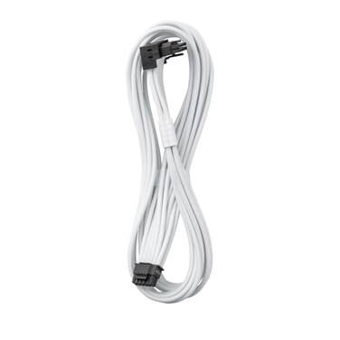 CableMod Pro Modflex Universal 12V-2X6 Pcie Cable (White, 16P to 16P, 90 &deg;b)