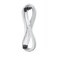 CableMod Pro Modflex Universal 12V-2X6 Pcie Cable (White, 16P to 16P, 90 &deg;b)