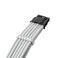 CableMod Pro Modmesh Universal 12V-2X6 Pcie Cable (White, 16P to 16P, 60CM)