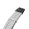 CableMod Pro Modmesh Universal 12V-2X6 Pcie Cable (White, 16P to 16P, 60CM)