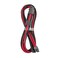 CableMod Pro Modflex 12V-2X6 Pcie Cable for Asus/Seasonic (Blk + Red, 2X8P)