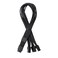 CableMod Pro Modflex Sleeved 12V-2X6 Pcie Extension (Black, 3 X 8-PIN)