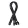 CableMod Pro Modflex Sleeved 12V-2X6 Pcie Extension (Black, 3 X 8-PIN)