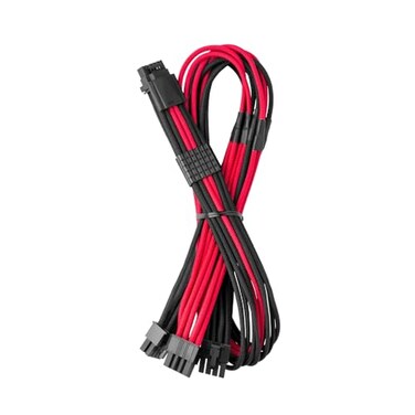 CableMod Pro Modflex 12V-2X6 Pcie Cable for Asus/Seasonic (Blk + Red, 3X8P)