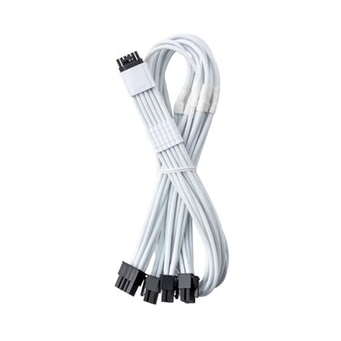 CableMod Pro Modflex 12V-2X6 Pcie Cable for Asus/Seasonic (White, 4 X 8P)