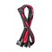 CableMod Pro Modflex 12V-2X6 Pcie Cable for Asus/Seasonic (Blk + Red, 4X8P)