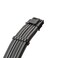 CableMod Pro Modmesh Universal 12V-2X6 Pcie Cable (Carbon, 16P-16P, 90 &deg;b)