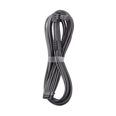 CableMod Pro Modmesh Universal 12V-2X6 Pcie Cable (Carbon, 16P-16P, 90 &deg;b)