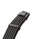 CableMod Pro Modmesh Sleeved 12V-2X6 Pcie Extension (Black, 3 X 8P, 90 &deg; A)