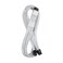CableMod Pro Modflex 12V-2X6 Pcie Cable for Asus/Seasonic (White, 2 X 8P)