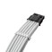 CableMod Pro Modflex 12V-2X6 Pcie Cable for Asus/Seasonic (White, 2 X 8P)