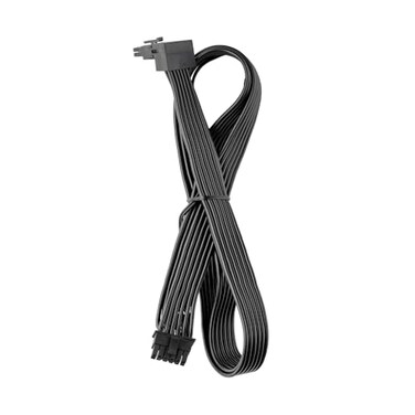 CableMod Basics Universal 12V-2X6 Pcie Cable (Black, 16-PIN, 90 &deg; a, 60CM)