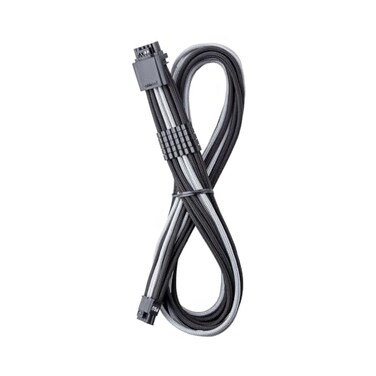 CableMod Pro Modflex Universal 12V-2X6 Pcie Cable (Blk+Silver, 16P to 16P)