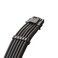 CableMod Pro Modmesh Sleeved 12V-2X6 Pcie Extension (Black, 3 X 8P, 90 &deg; B)