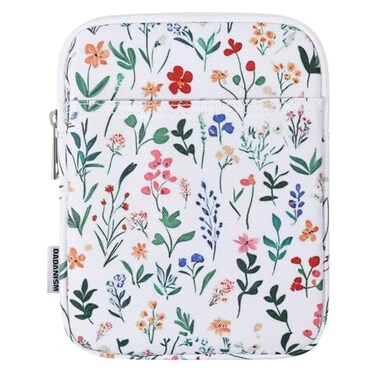 Dadanism 6-7 Inch Universal Padded Sleeve for Ereader, Flowers
