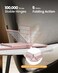ProtoArc XKM01 Full-Size Foldable Keyboard Mouse Combo for Travel - Pink