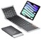 ProtoArc XK01 Tp Foldable Keyboard with Touchpad, 0.65 in Keycaps, Silver